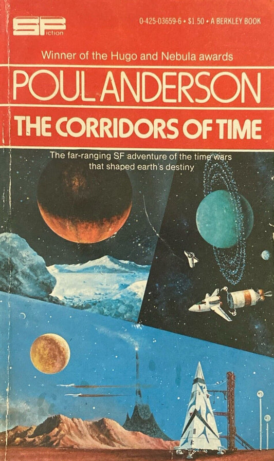 Corridors of Time by Poul Anderson 1978 Berkley Paperback