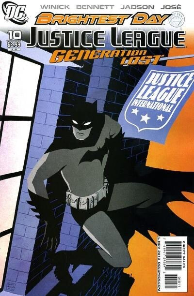DC Comics Justice League: Generation Lost #10 Modern Age 2010