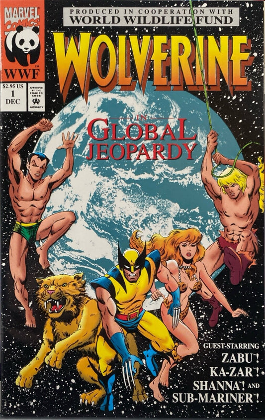 Marvel Comics Wolverine: Global Jeopardy #1 Modern Age 1993