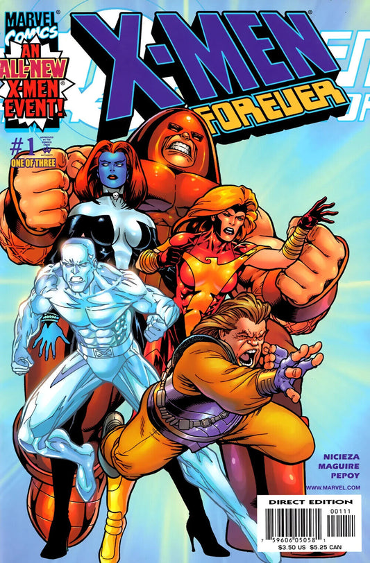 Marvel Comics X-Men Forever #1 Modern Age 2001