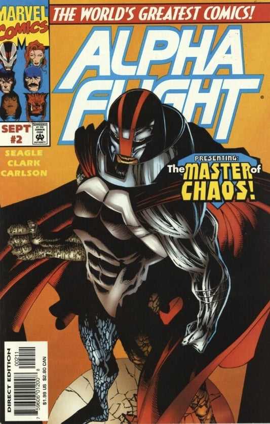 Marvel Comics Alpha Flight #2 Modern Age 1997