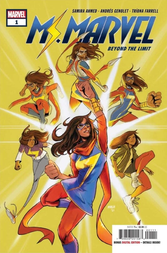 Marvel Comics Ms. Marvel Beyond The Limit #1 Modern Age 2022