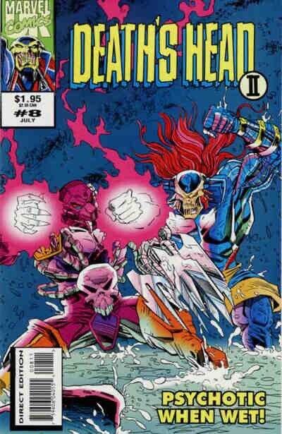 Marvel Comics UK Death's Head II #8 Modern Age 1993