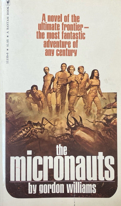 The Micronauts by Gordon Williams 1977 Bantam Paperback