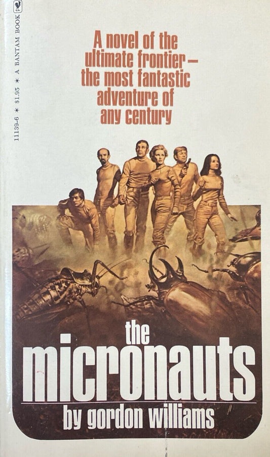 The Micronauts by Gordon Williams 1977 Bantam Paperback