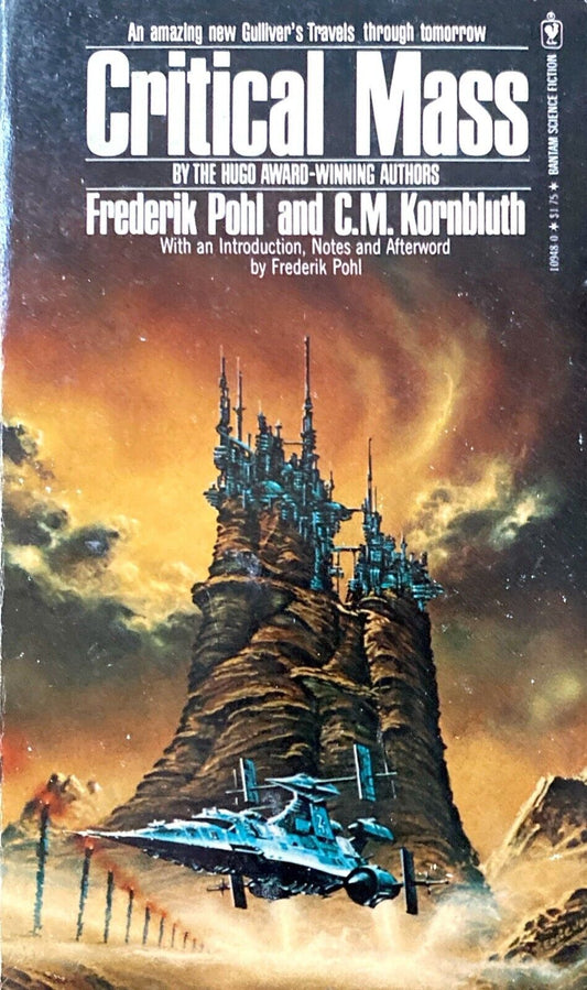 Critical Mass by Frederik Pohl & C.M. Kornbluth 1986 Bantam Paperback