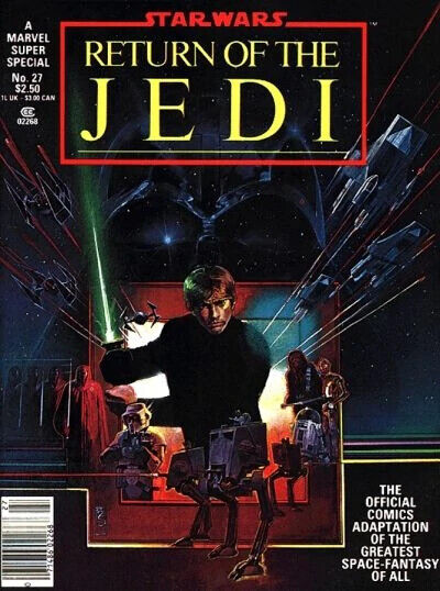 Marvel Super Special #27 Bronze Age 1983 Star Wars Return of the Jedi Adaptation