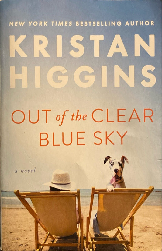 Out of the Clear Blue Sky by Kristan Higgins 2022 Berkley Trade Paperback