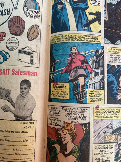 Marvel Comics Tomb of Dracula #9 Bronze Age 1973