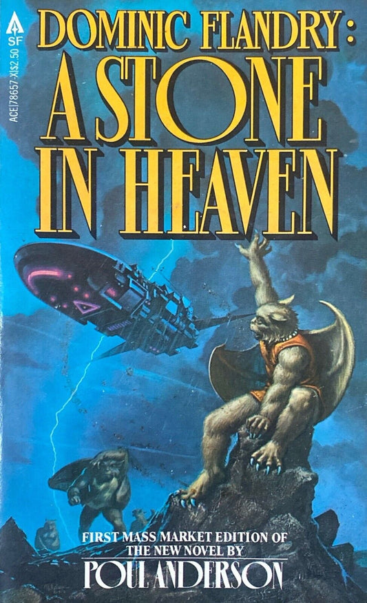Dominic Flandry: A Stone in Heaven by Poul Anderson 1980 Ace Paperback