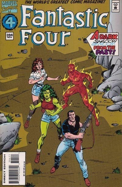 Marvel Comics Fantastic Four #394 Modern Age 1994 Polybag