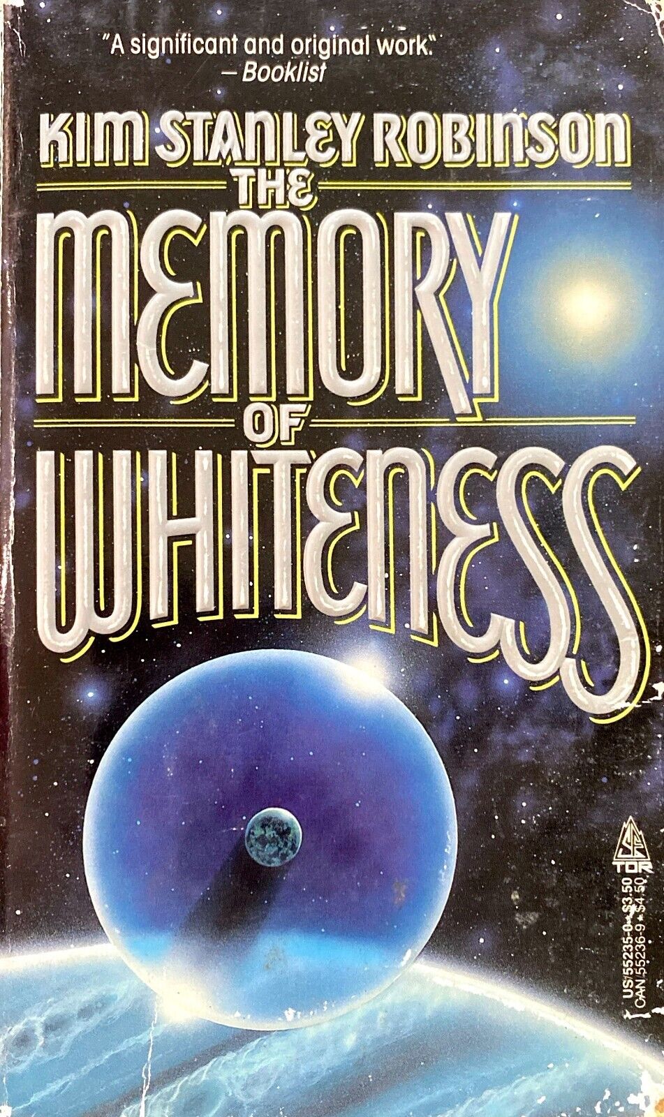 The Memory of Whiteness by Kim Stanley Robinson 1986 Tor Paperback