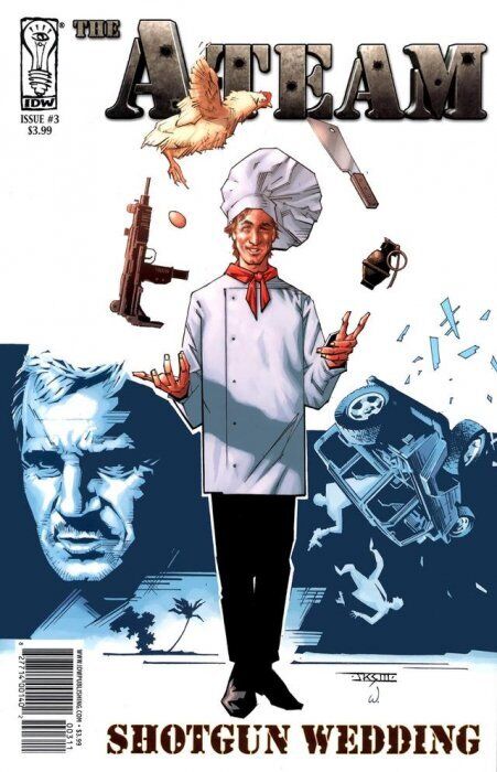 IDW Comics The A-Team: Shotgun Wedding #3 Modern Age 2010
