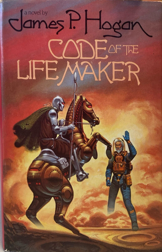 Code of the Life Maker by James P. Hogan 1983 Del Rey Hardcover BCE
