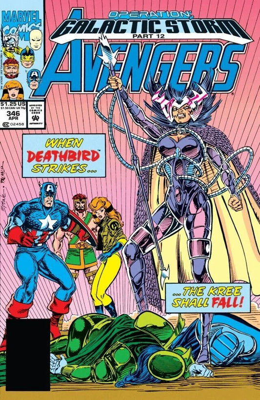 Marvel Comics Avengers #346 Modern Age 1992 First Starforce