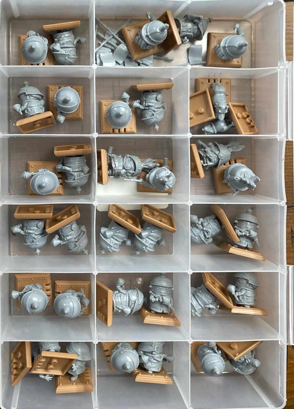 Rivet Wars Eastern Front Core Game w/ Expansions and Plastic Tote Organizers