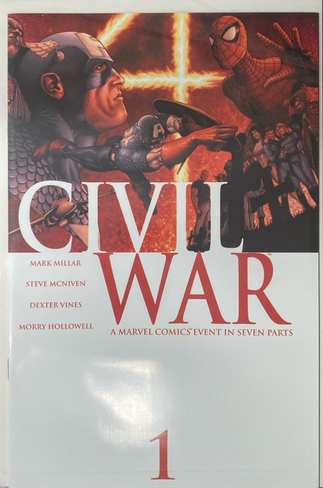 Marvel Comics Civil War #1-7 Modern Age 2015 Complete