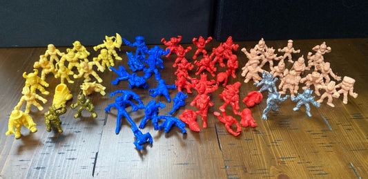 Ultimate Muscle Micro Wrestlers Vintage Lot of 60+ Figures