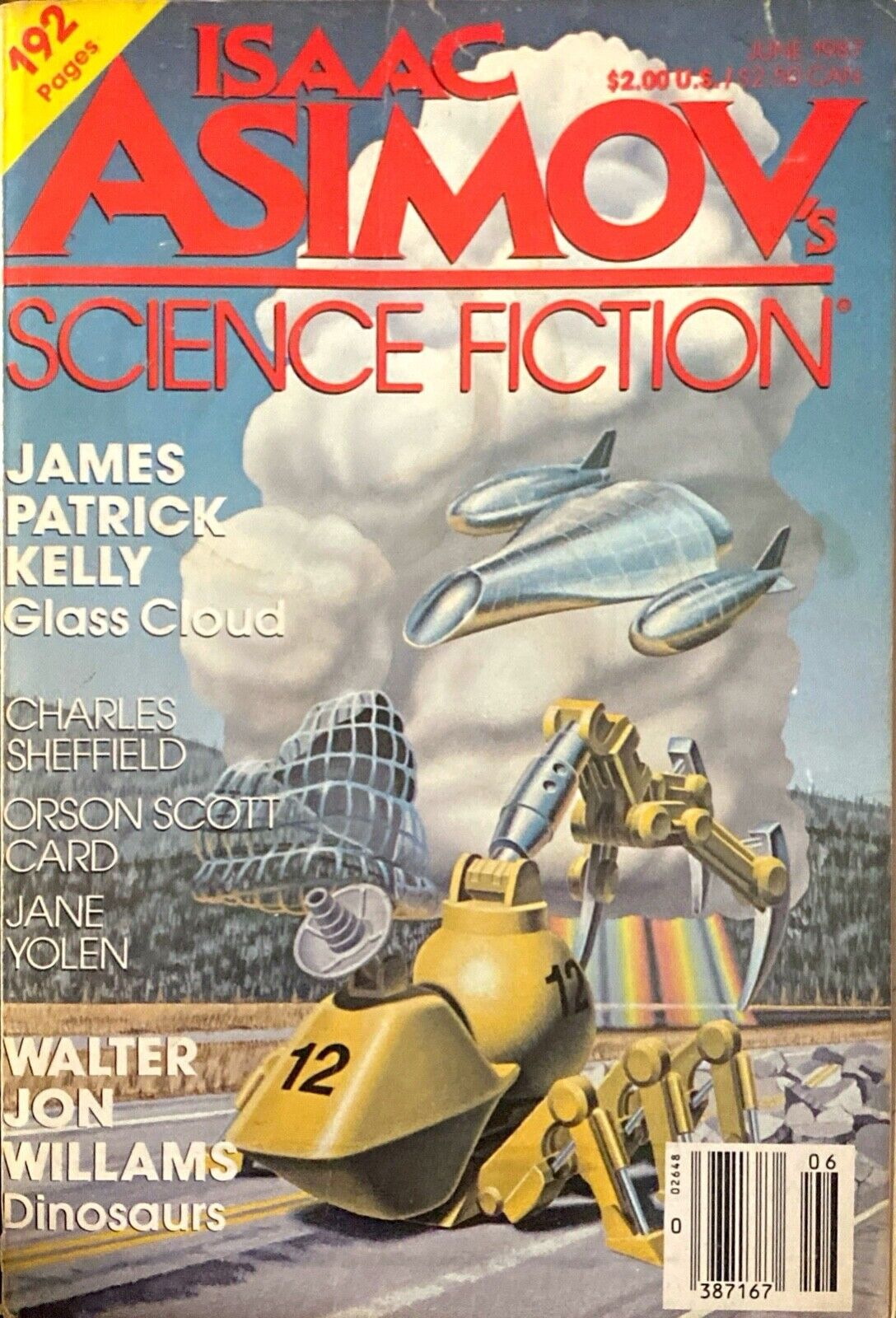 Isaac Asimov's Science Fiction Volume 11 No. 6 June 1987
