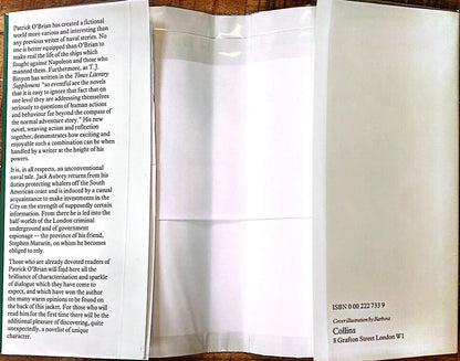 The Reverse of the Medal by Patrick O'Brian 1986 Collins Hardcover UK First