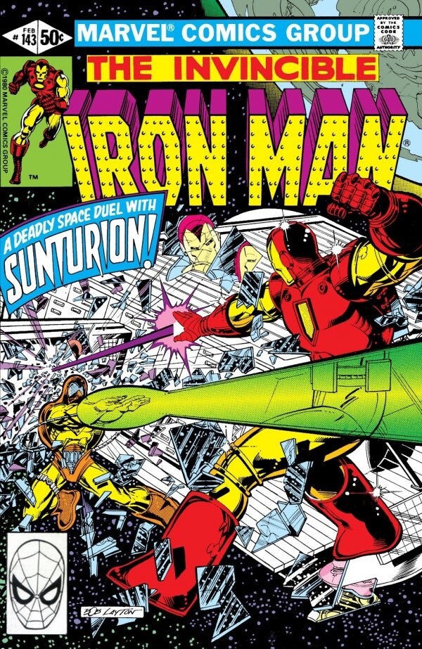 Marvel Comics Iron Man #143 Bronze Age 1981