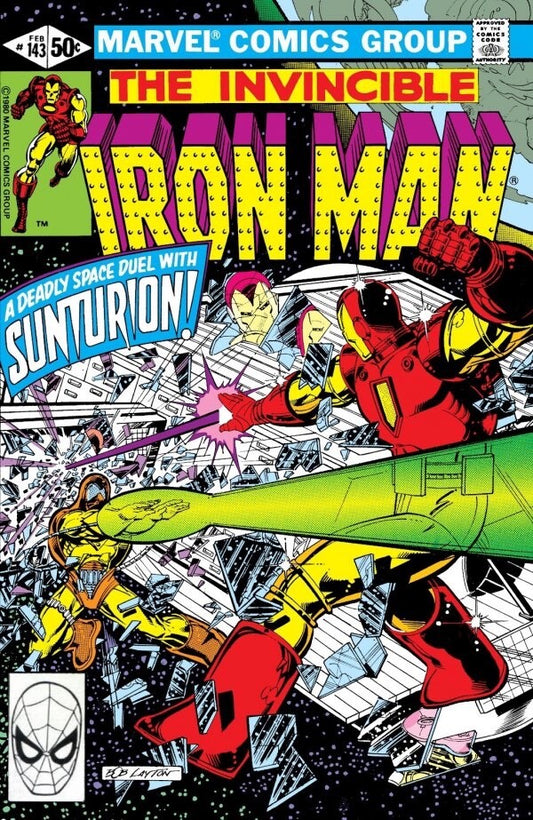 Marvel Comics Iron Man #143 Bronze Age 1981