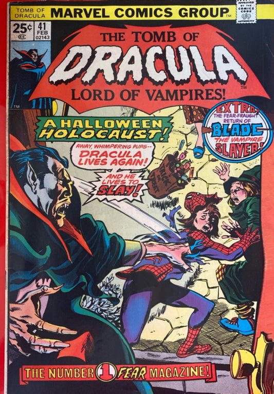 Marvel Comics Tomb of Dracula #41 Bronze Age 1976