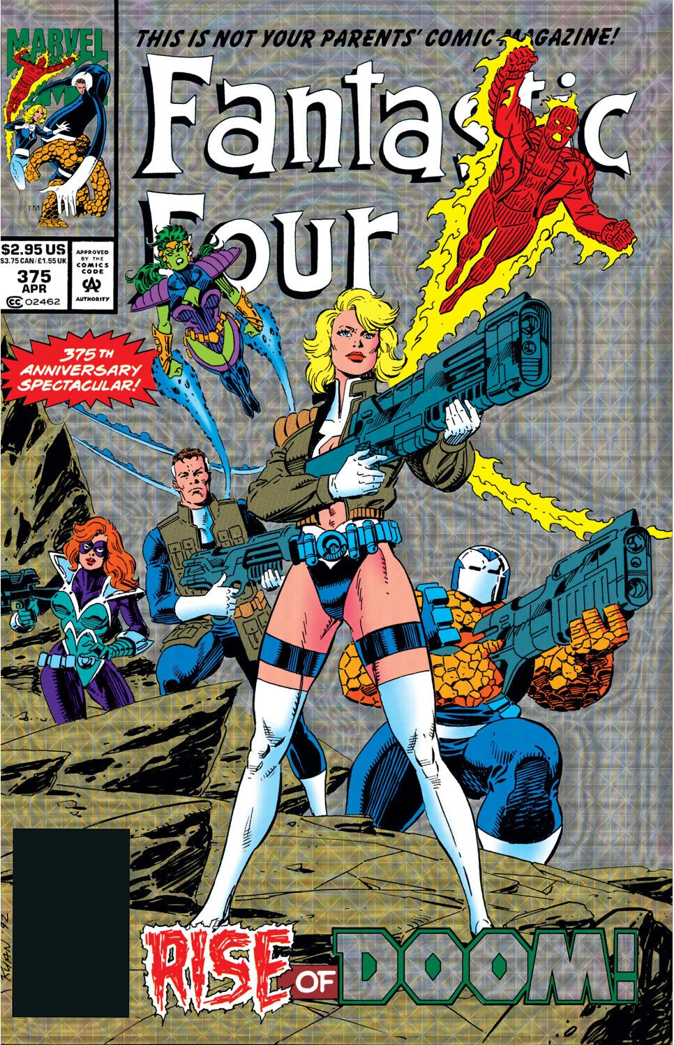 Marvel Comics Fantastic Four #375 Modern Age 1993