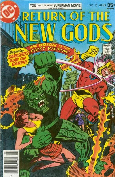 DC Comics New Gods #13 Bronze Age 1977