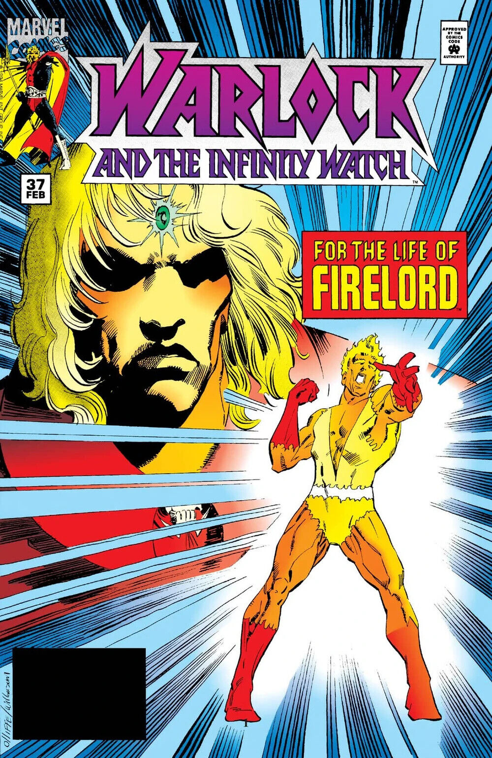 Marvel Comics Warlock and the Infinity Watch #37 Modern Age 1995