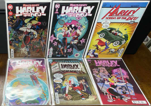 DC Comics Multiversity: Harley Screws Up the DCU #1-6 Modern Age Complete