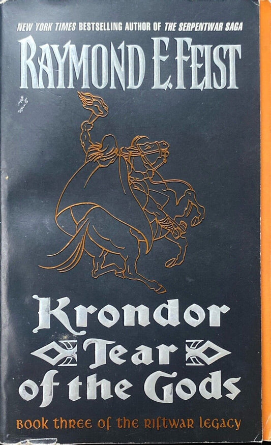 Krondor: Tear of the Gods by Raymond E. Feist 2002 Harper Torch Paperback