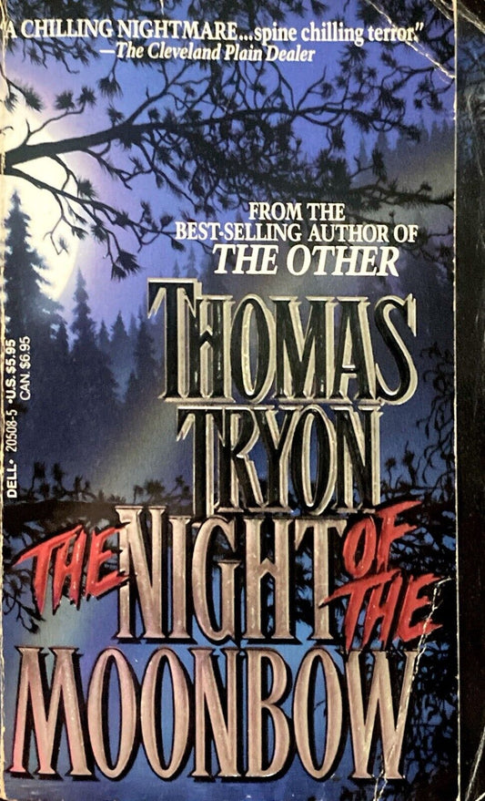 The Night of the Moonbow by Thomas Tryon 1990 Dell Paperback