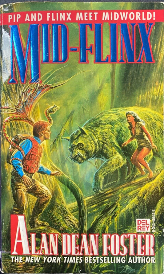 Mid-Flinx by Alan Dean Foster 1996 Ballantine Del Rey Paperback