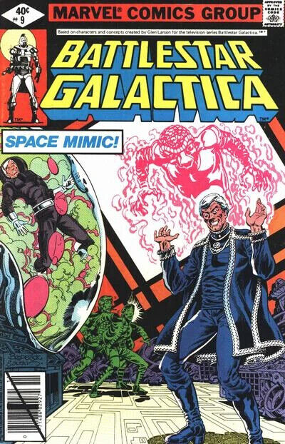 Marvel Comics Battlestar Galactica #9 Bronze Age 1979