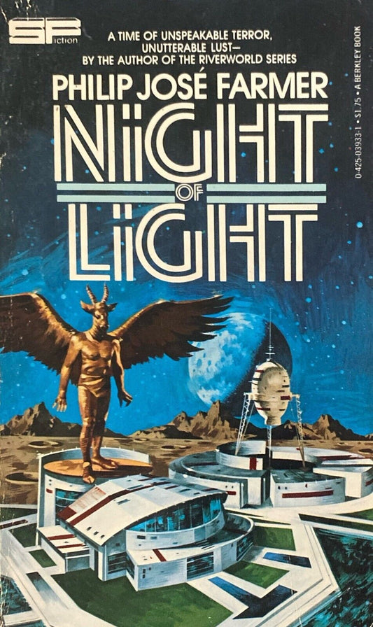 Night of Light by Philip Jose Farmer 1978 Berkley Paperback