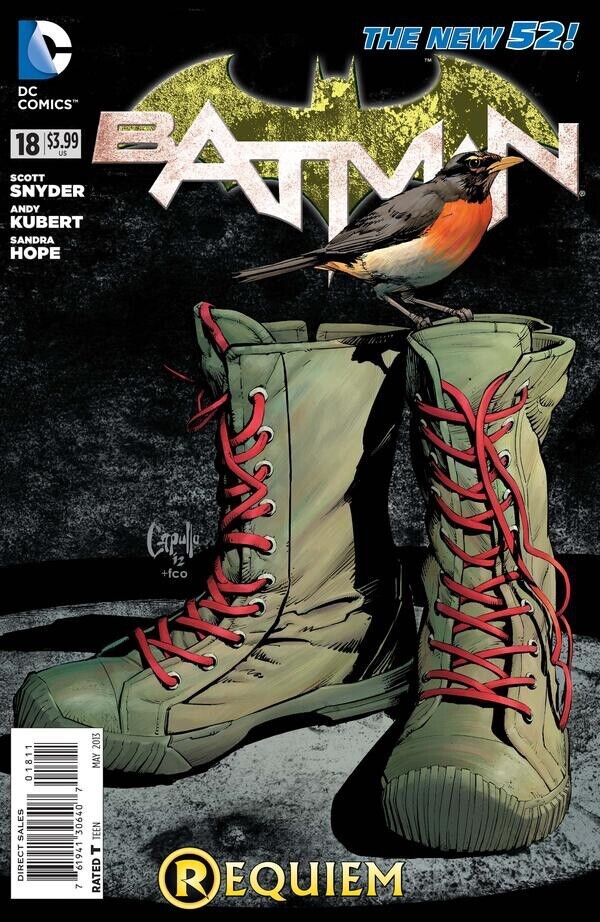 DC Comics Batman #18 Modern Age 2013 Requiem Variant