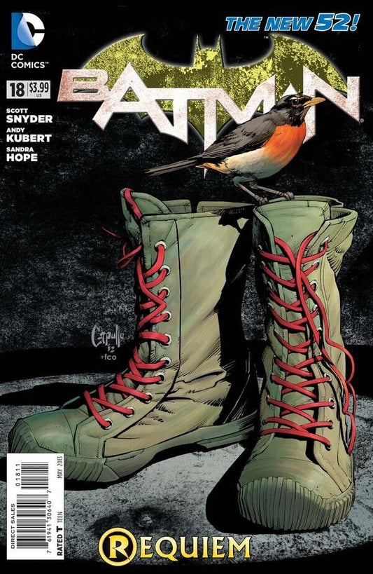DC Comics Batman #18 Modern Age 2013 Requiem Variant