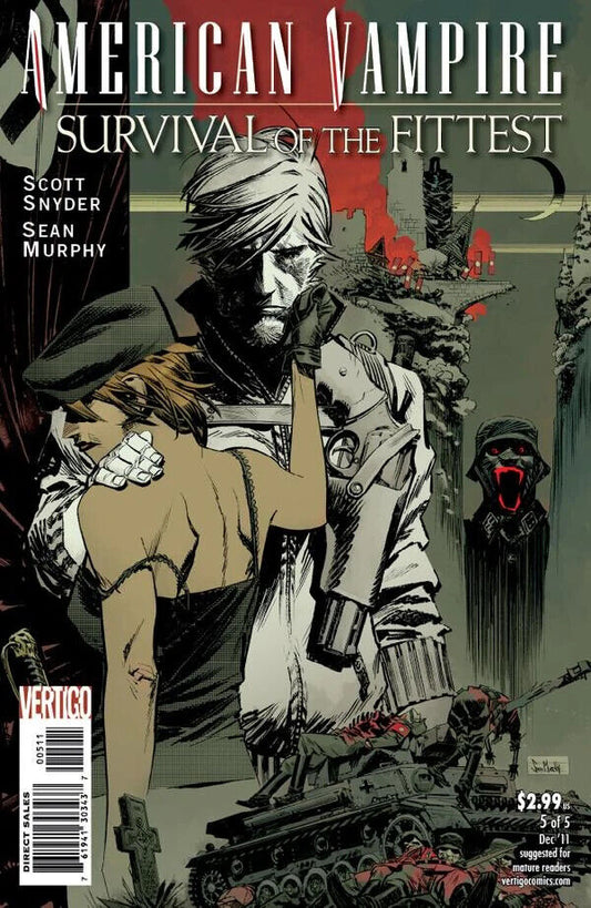 Vertigo Comics American Vampire Survival of the Fittest #5 Modern Age 2011