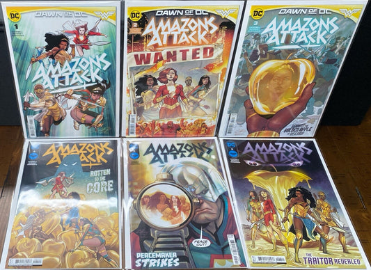 DC Comics Amazons Attack #1-6 Modern Age Complete