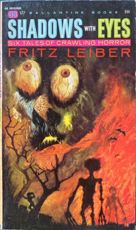 Shadows with Eyes by Fritz Leiber 1962 Ballantine 577 Paperback