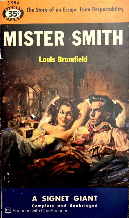 Mister Smith by Louis Bromfield 1952 Signet Giant S 954 Paperback