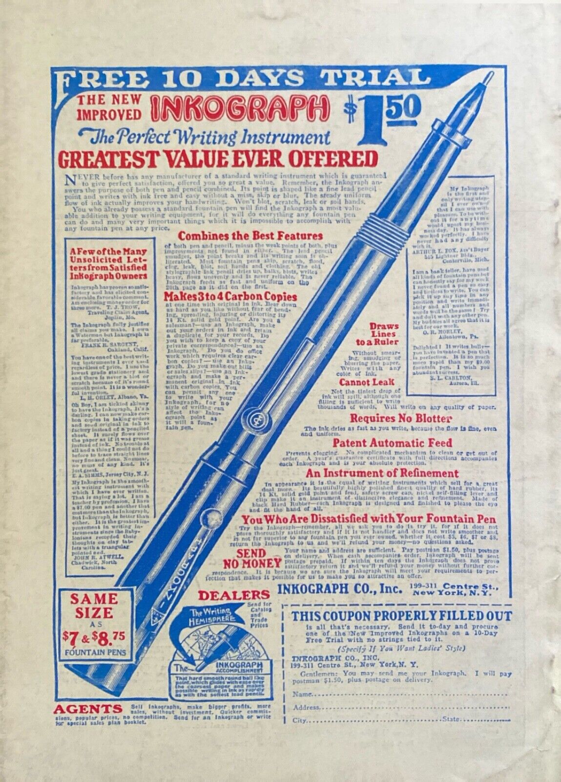 The Wide World Magazine No. 356 Vol. 60 December 1927 London Pulp