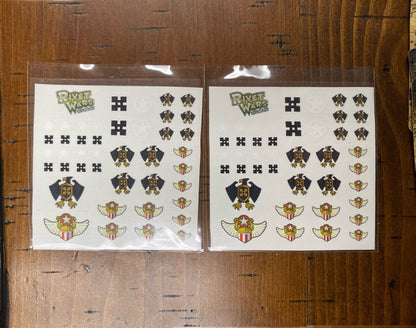 Rivet Wars Eastern Front Core Game w/ Expansions and Plastic Tote Organizers