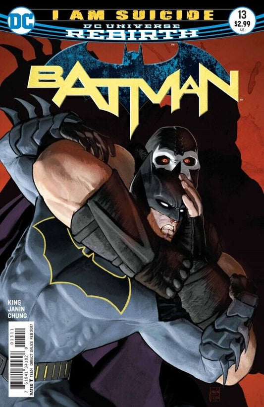 DC Comics Batman #13 Modern Age 2017 I Am Suicide