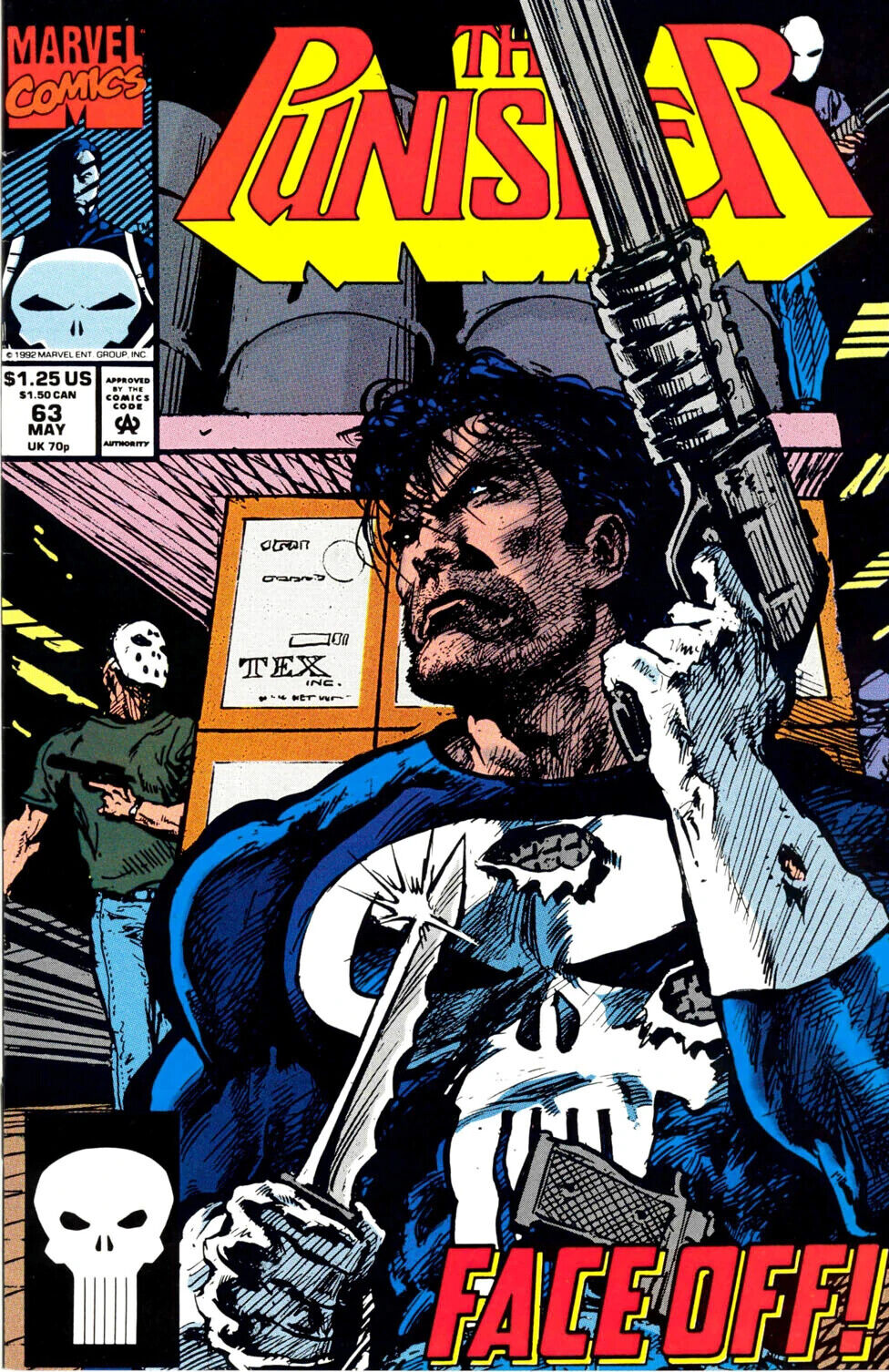 Marvel Comics Punisher #63 Modern Age 1992