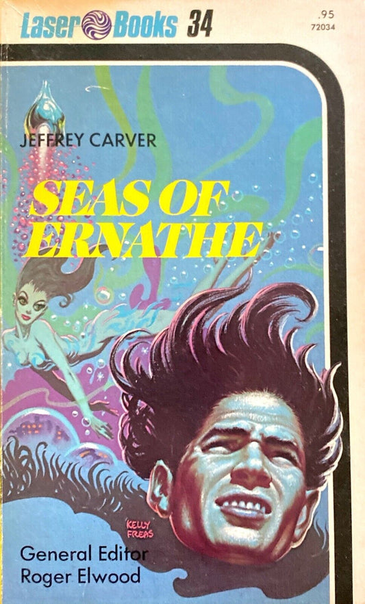 Seas of Ernathe by Jeffrey Carver 1976 Laser Paperback #34