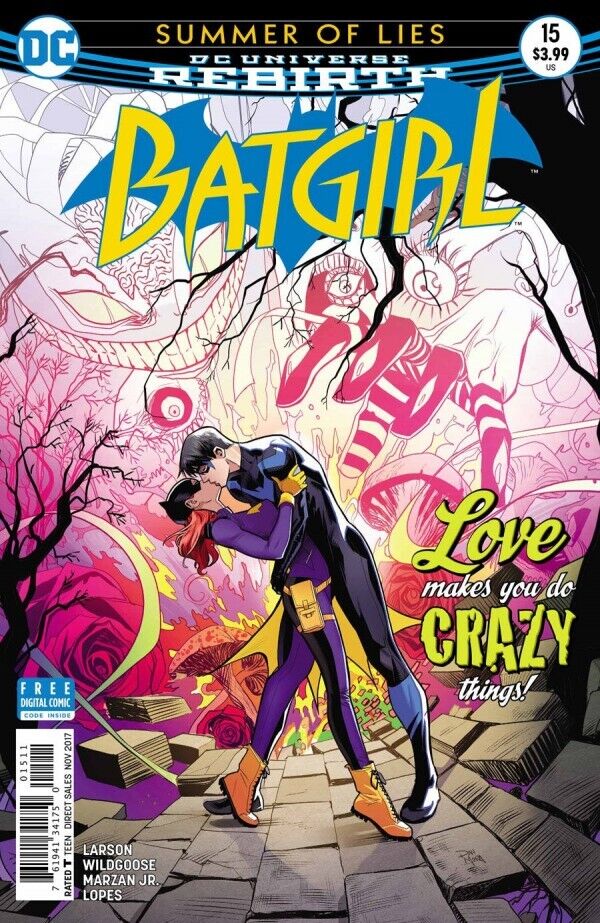DC Comics Batgirl #15 Modern Age 2017 Middleton Variant