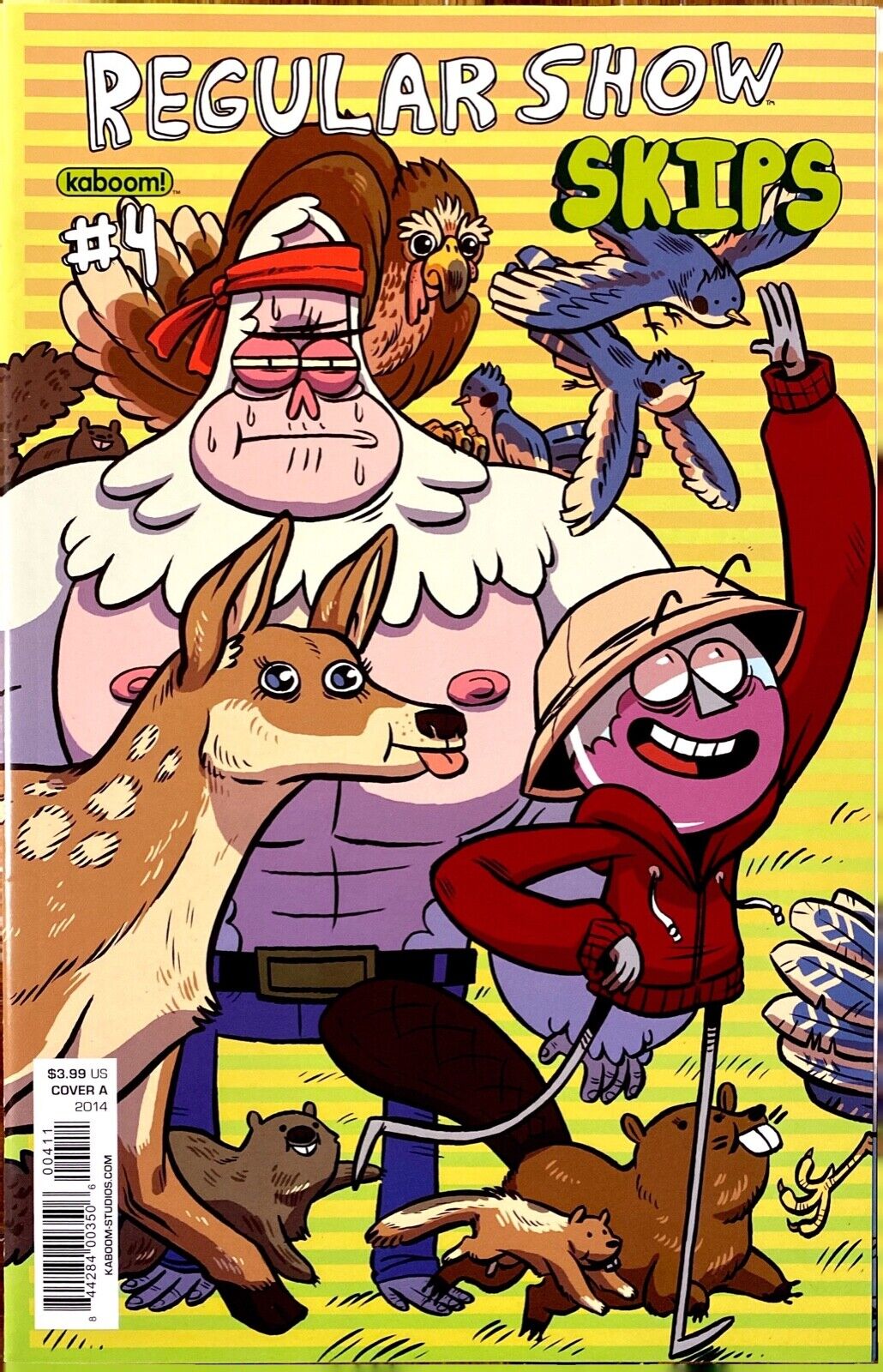 Kaboom! Comics Regular Show: Skips #4 Modern Age 2014