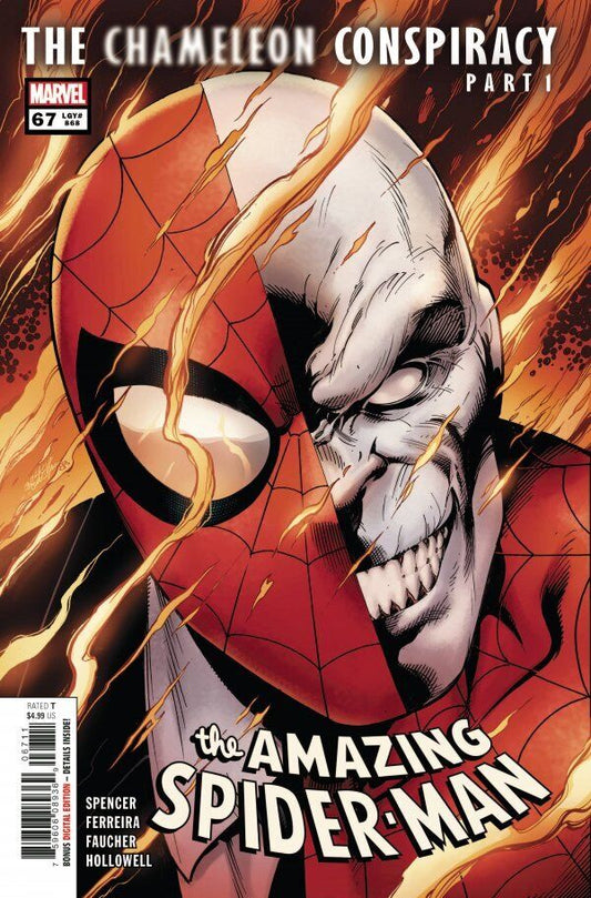 Marvel Comics Amazing Spider-man #67 Legacy #868 Modern Age Chameleon Conspiracy